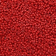 Miyuki seed beads 15/0 - Duracoat opaque jujube red 15-4469